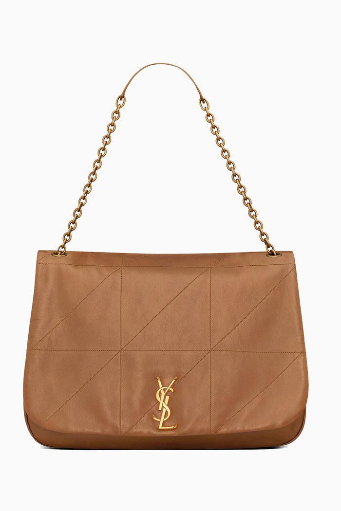 

Large Jamie 4.3 Shoulder Bag in Quilted Nappa, Brown