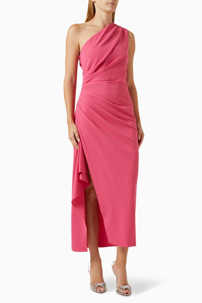 

Purdie One-shoulder Dress, Pink