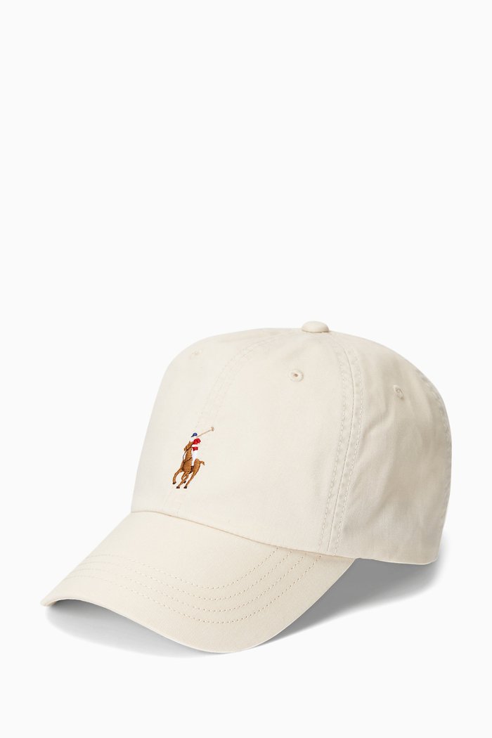 

Logo Baseball Cap in Cotton, Neutral
