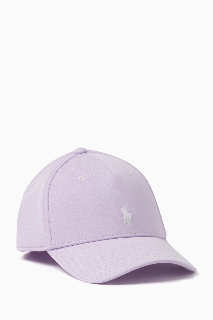 

Logo Modern Cap in Cotton, Purple