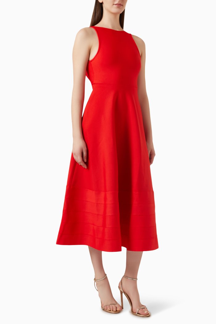 

Gaiety Midi Dress, Red