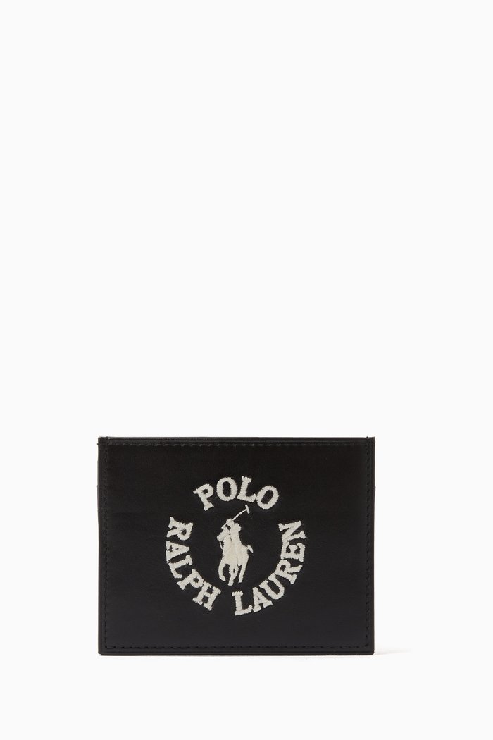 

Card Case in Leather, Black