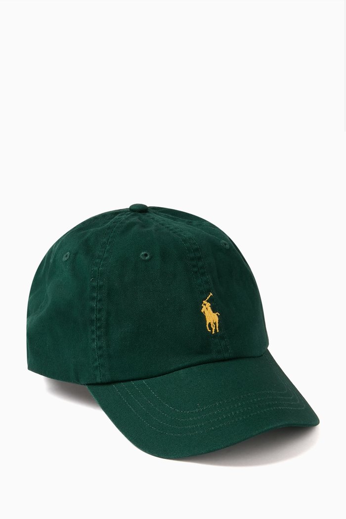 

Classic Sport Cap in Cotton, Green