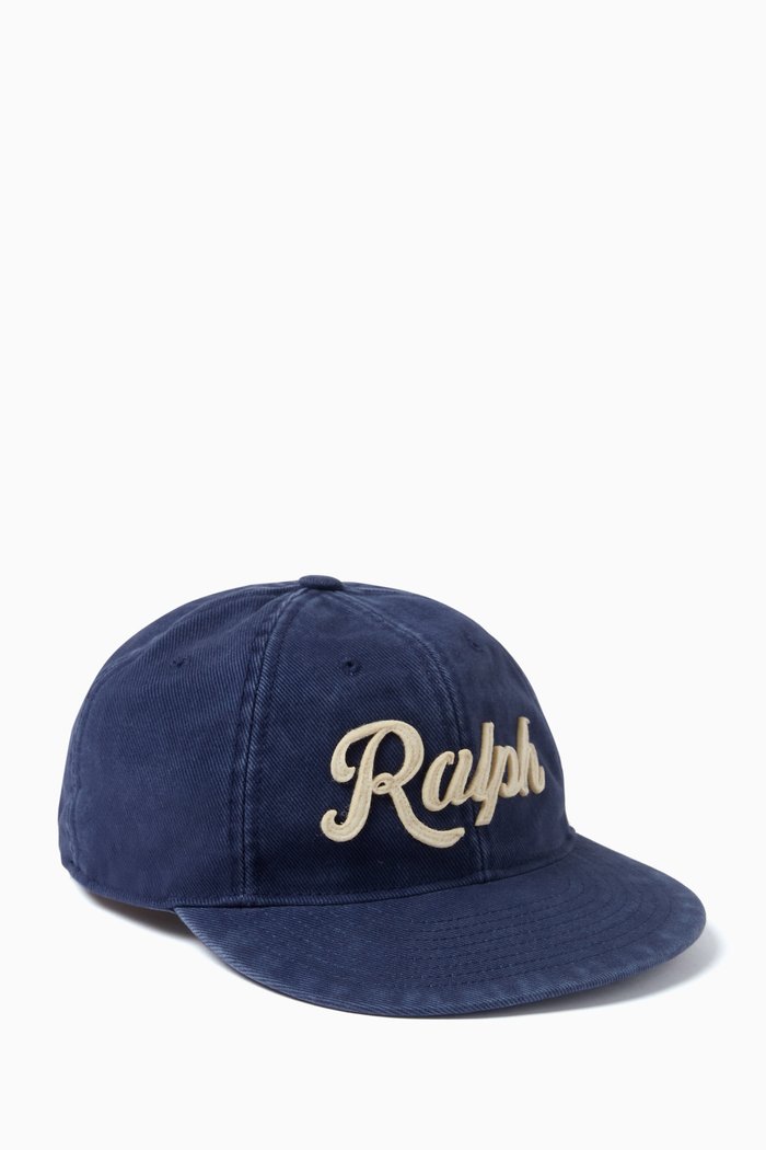 

Ball Cap in Cotton Twill, Blue
