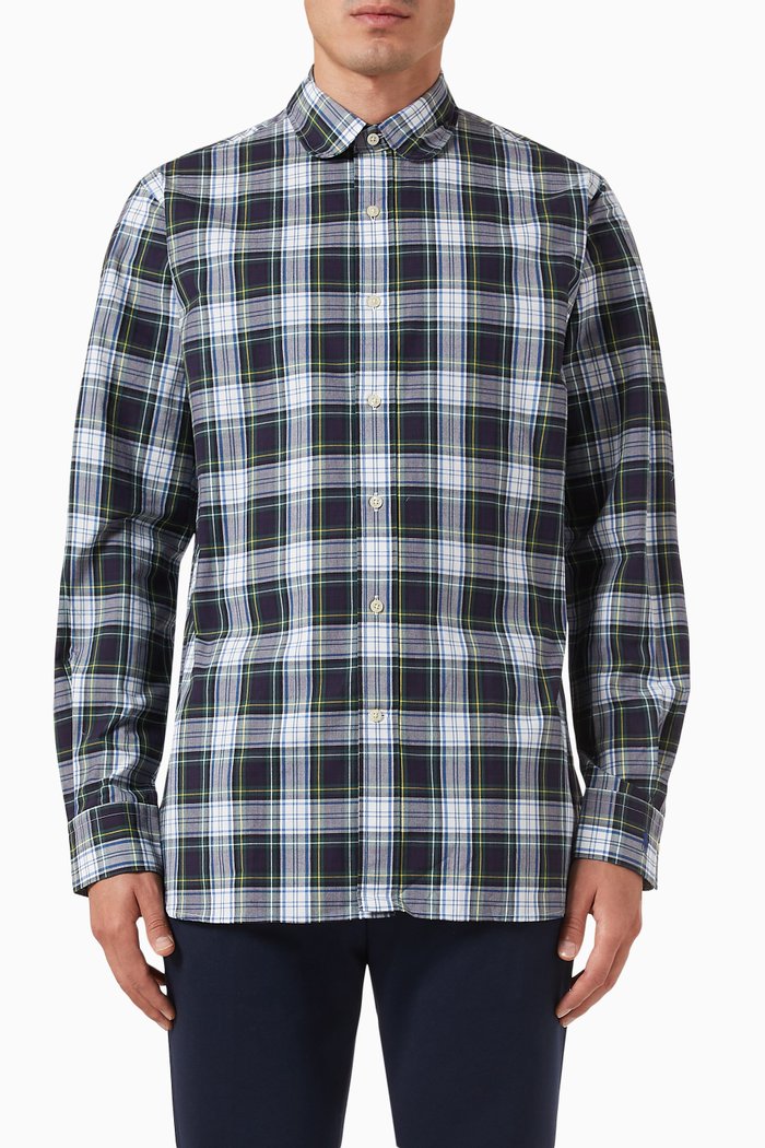 

Checked Shirt in Cotton, Multicolour