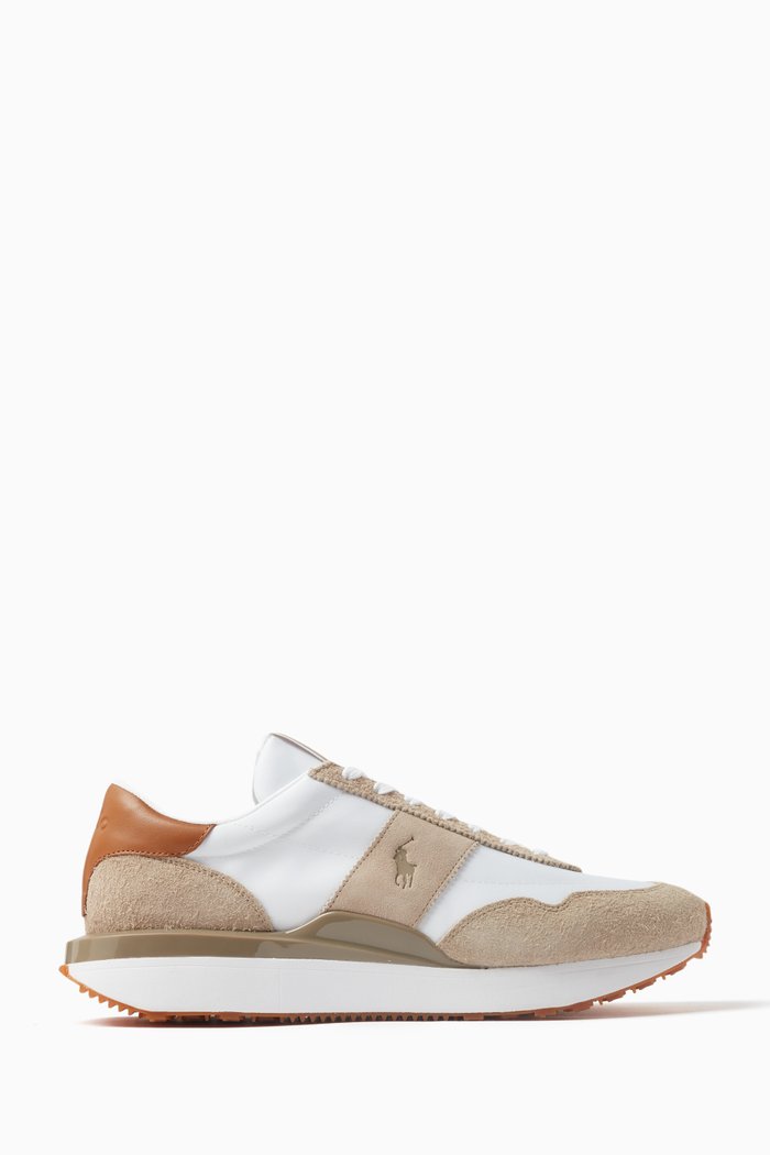

Train 89 Low-top Sneakers in Leather & Suede, Neutral