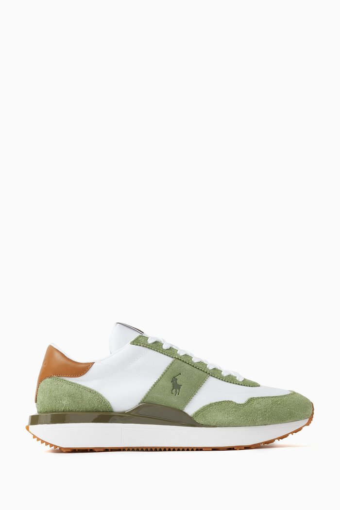 

Train 89 Sneakers in Leather, Green