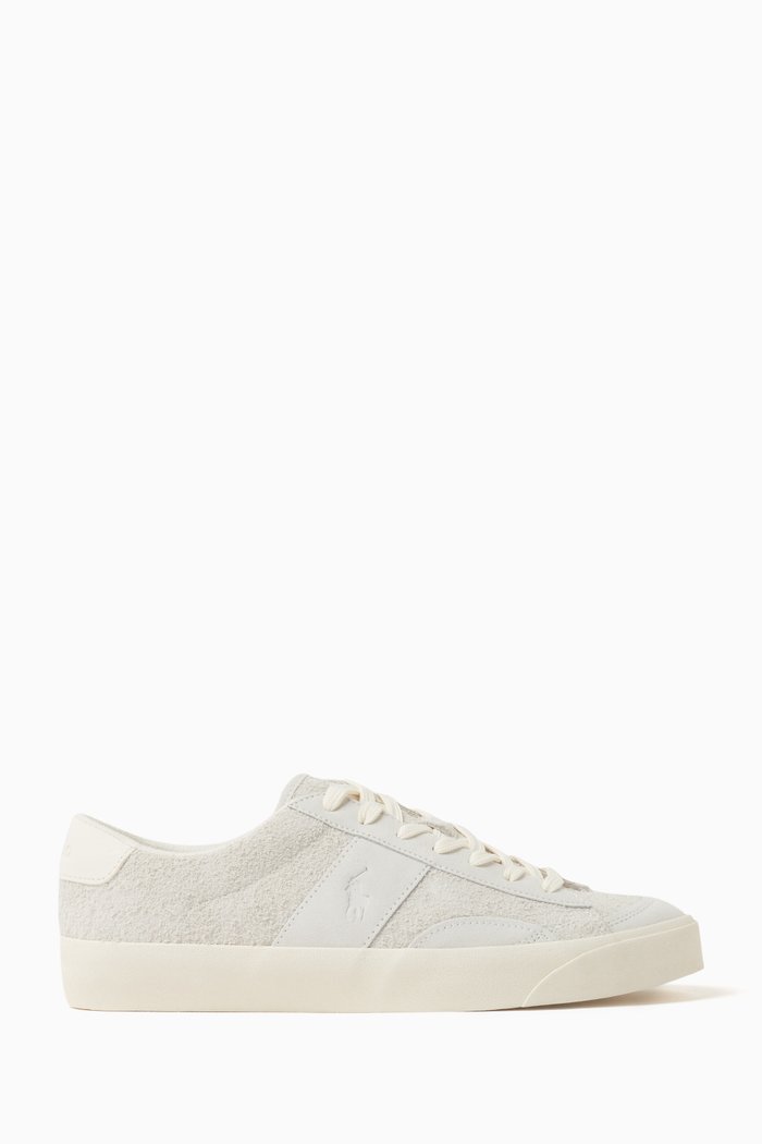 

Sayer Sport Sneakers in Suede, White