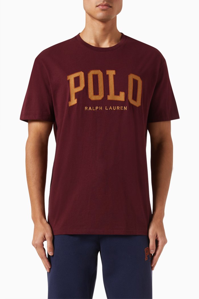 

Logo T-shirt in Cotton Jersey, Red
