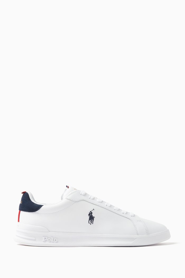 

Heritage Court II Sneakers in Leather, White
