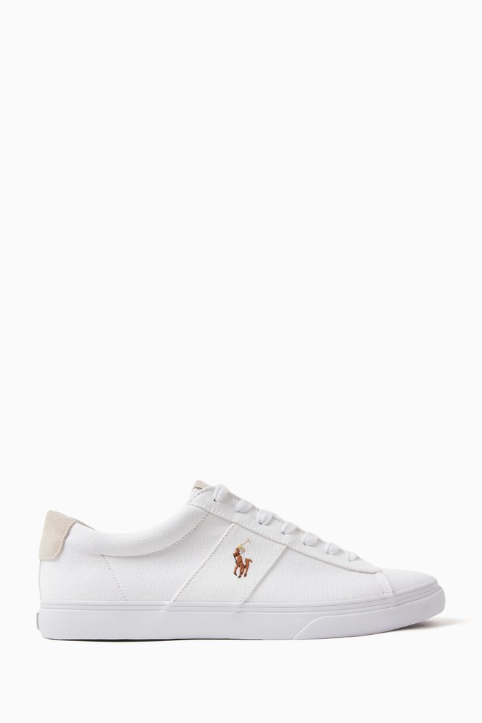 

Sayer Low-top Sneakers in Canvas, White