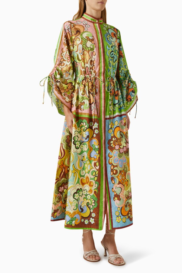 

Dreamer Pool Dress in Cotton-poplin, Multicolour
