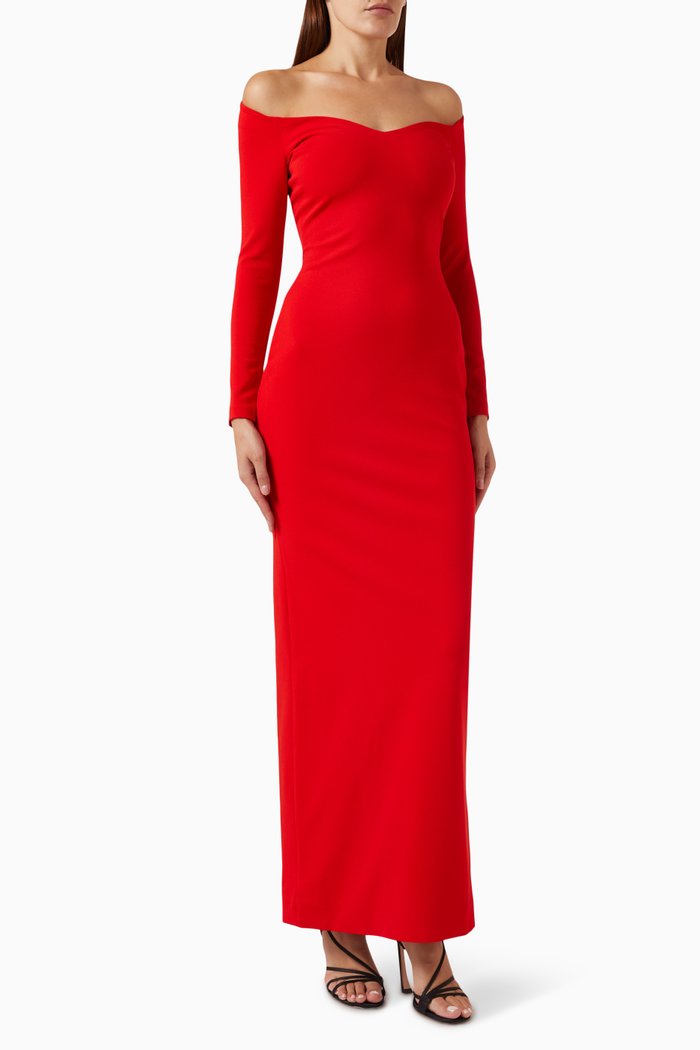 

Tara Maxi Dress, Red