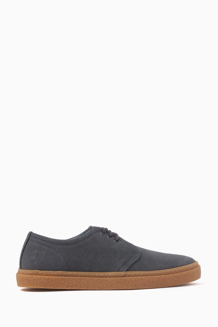 

Linden Sneakers in Recycled Canvas, Grey
