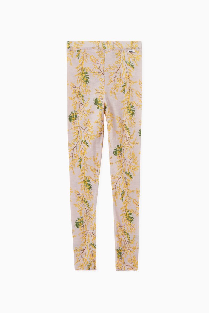 

Nadine Leggings in Merino Wool, Pink