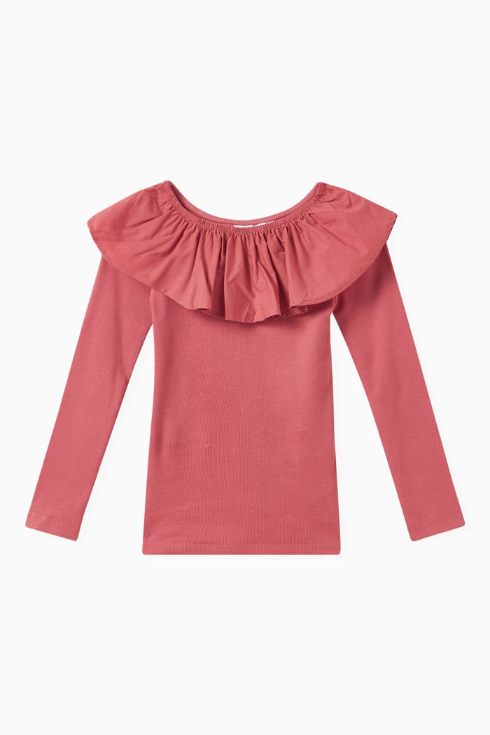 

Renate Frill Top in Cotton-jersey, Pink