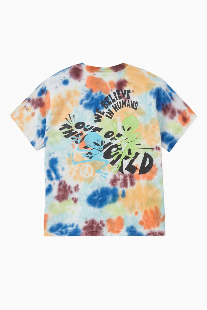 

Rodney Tie-dye T-shirt in Cotton-jersey, Multicolour