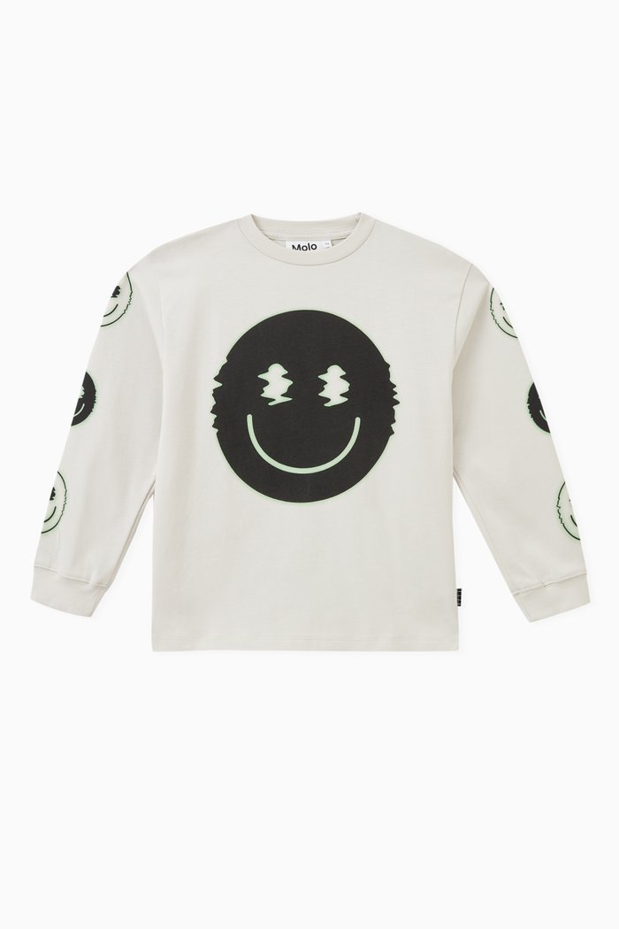 

Rube Sweatshirt in Cotton, White