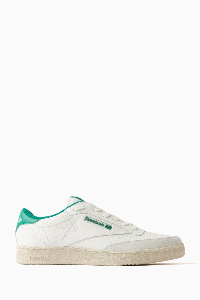 

Club C Shoes in Leather, Green