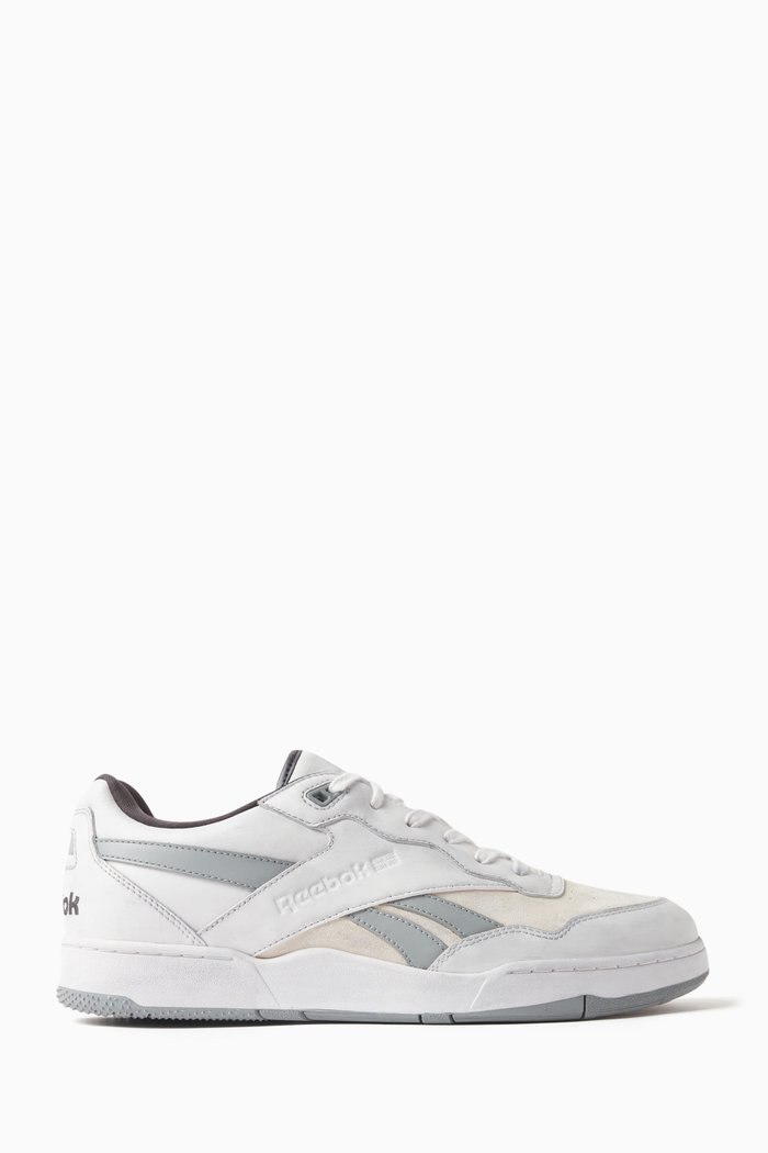 

BB4000 Sneakers in Leather & Suede, White