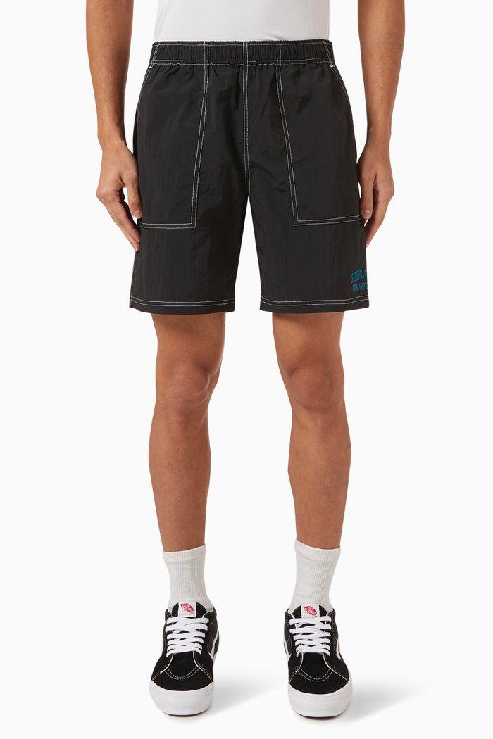 

Nathan Shorts in Nylon, Black