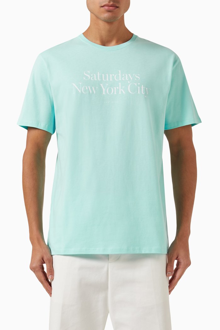 

Miller Standard T-shirt in Cotton-jersey, Blue