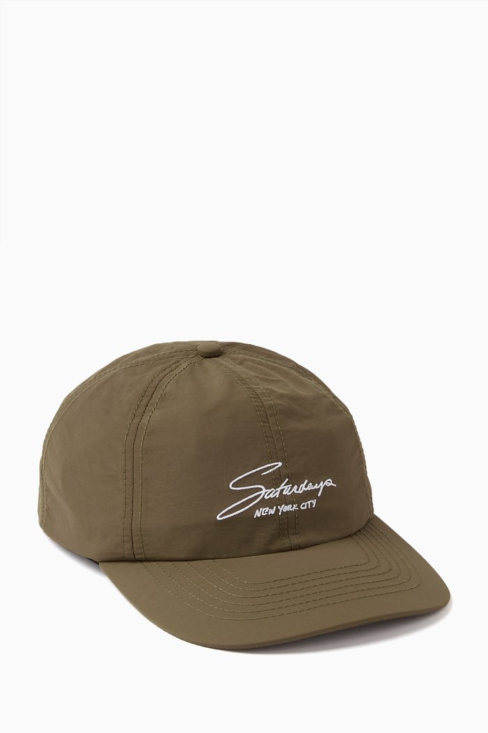 

Abie Signature Cap in Nylon, Neutral