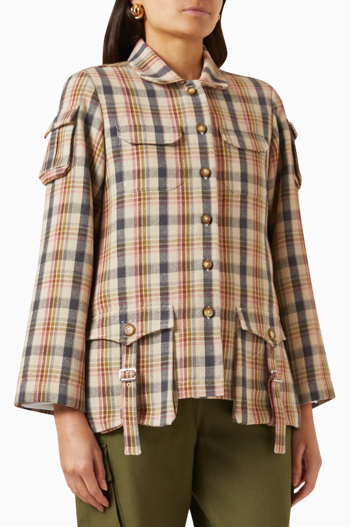 

Pocket Plaid Shirt, Multicolour