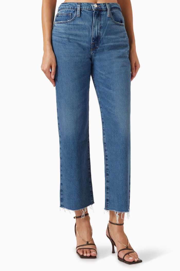 

Le Jane Crop Jeans, Blue