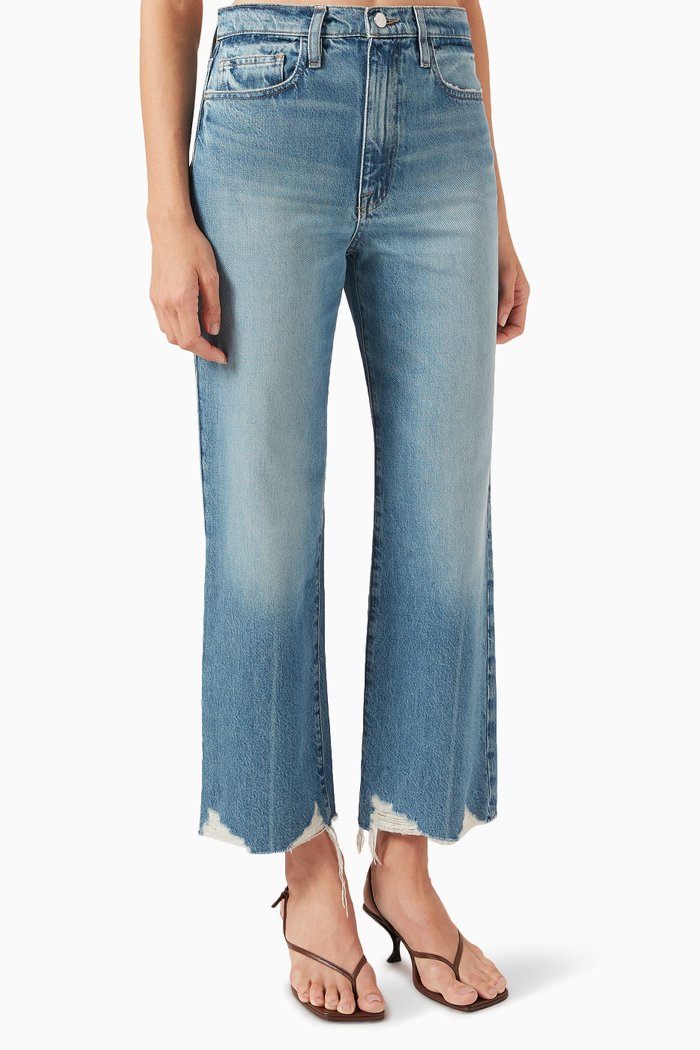 

Le Jane Crop Jeans, Blue