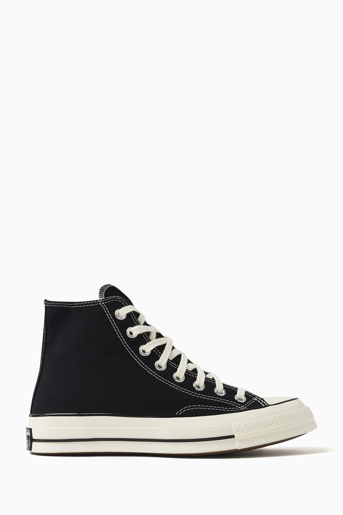 

Chuck 70 High-top Sneakers in Canvas, Black