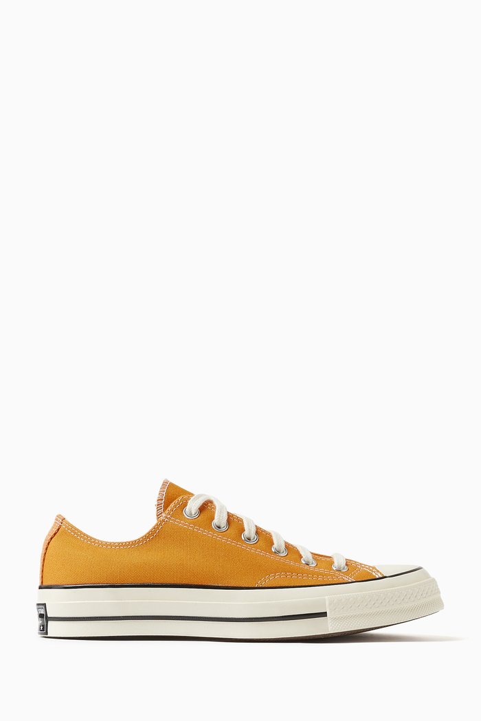 Chuck 70 Low-top Sneakers in Canvas, Yellow