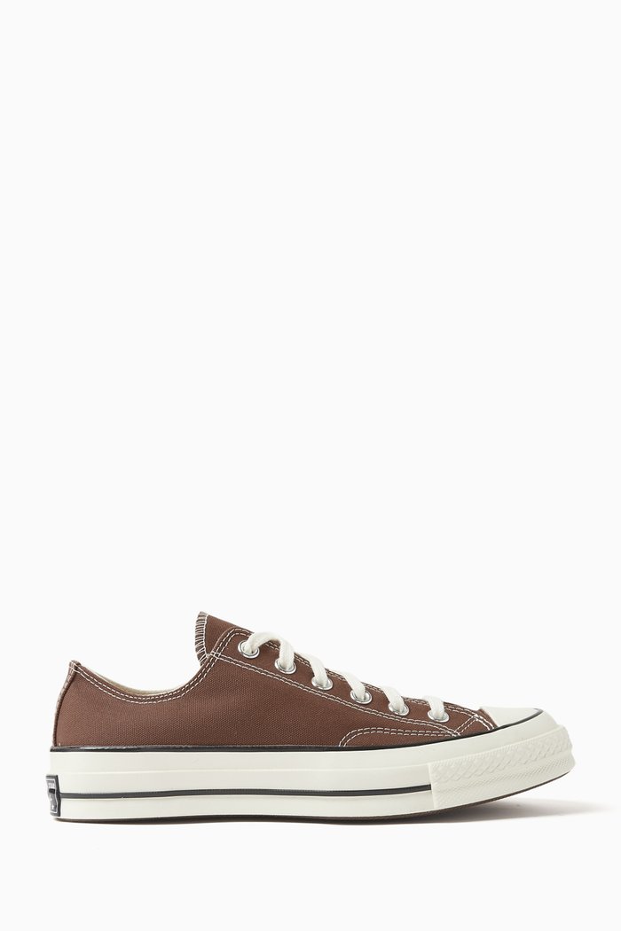 

Chuck 70 Low-top Sneakers in Canvas, Brown