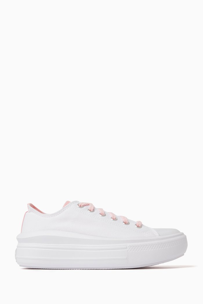 

Chunk Taylor All-star Move Low-top Sneakers in Canvas, White