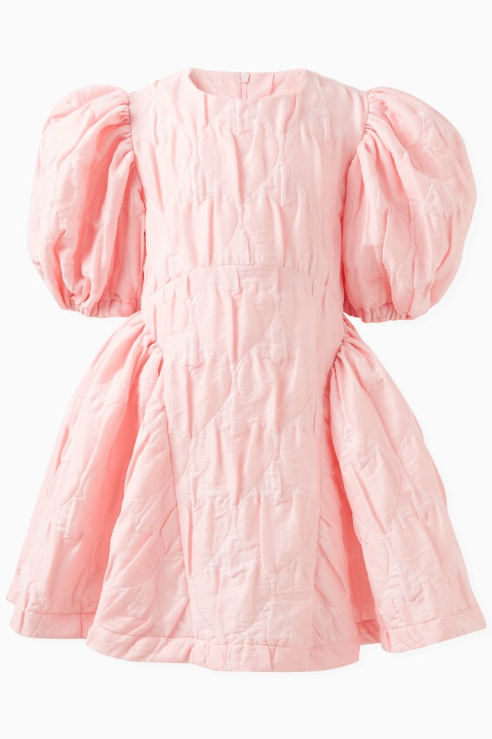 

Heart-detail Dress in Nylon Blend, Pink
