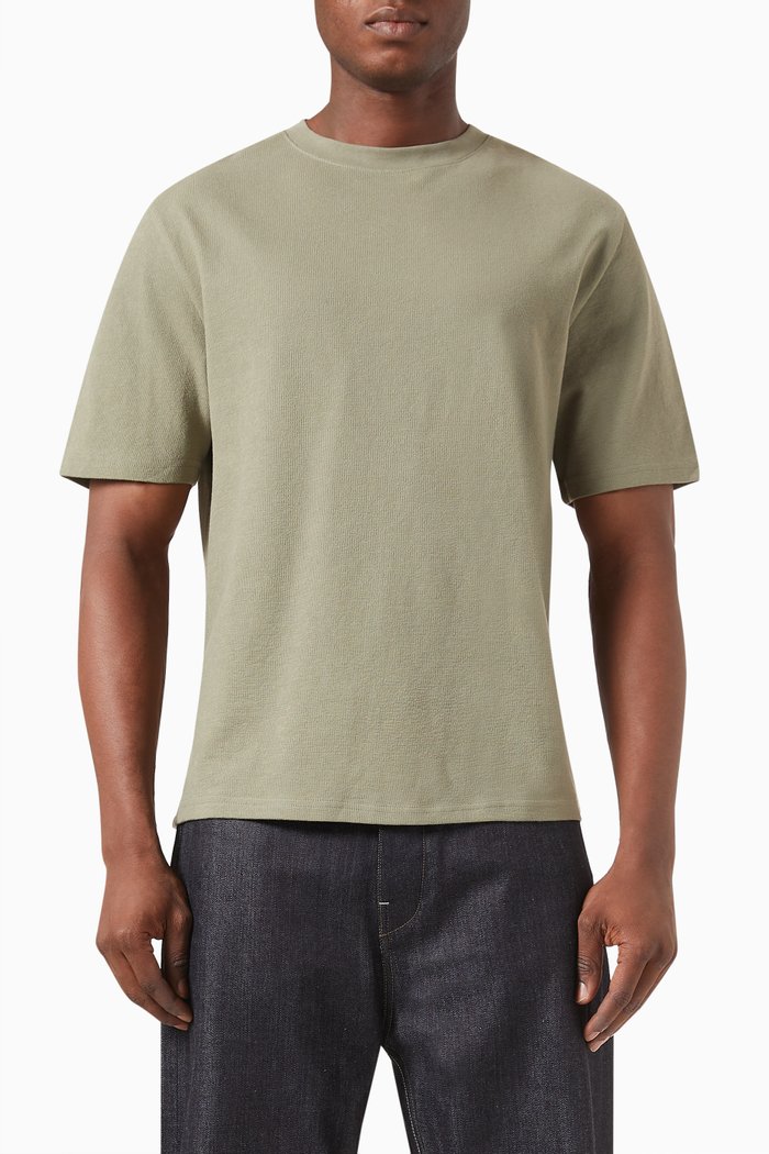 

Dean T-shirt in Organic Cotton-jersey, Green