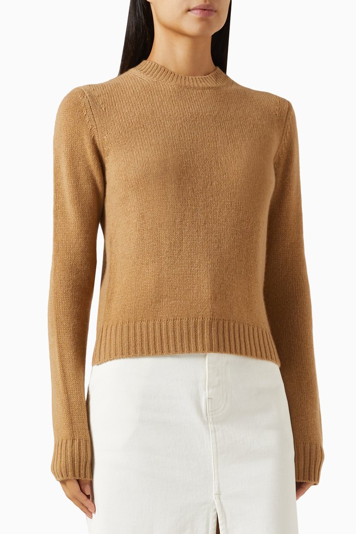 

Crewneck Sweater in Cashmere, Neutral