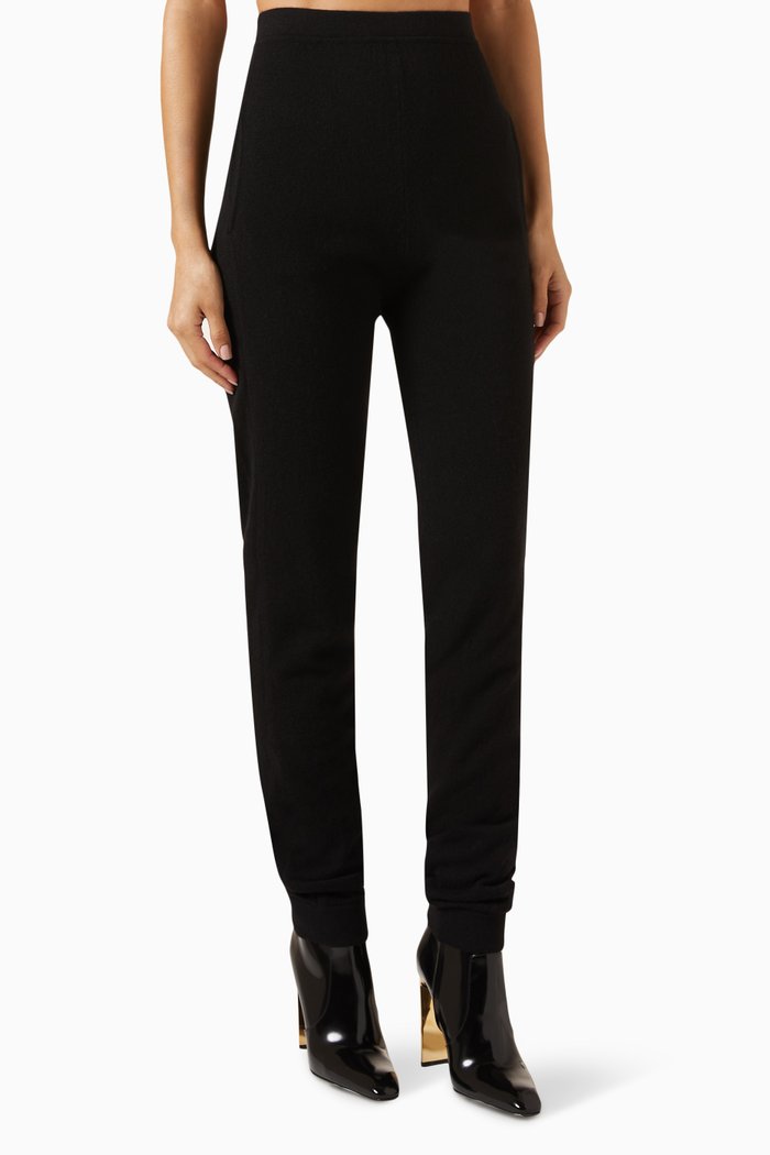 

Classic High-rise Leggings in Cashmere, Black