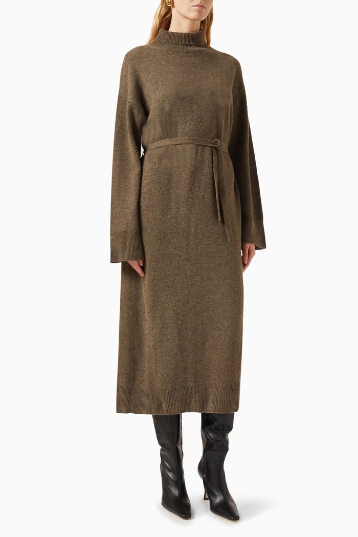 

Tsalgar Dress in Cashmere, Green