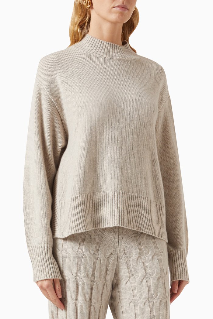 

Osaka Sweater in Cashmere, Neutral
