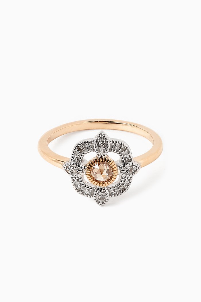 

Bettina Diamond Ring in 9kt Yellow Gold