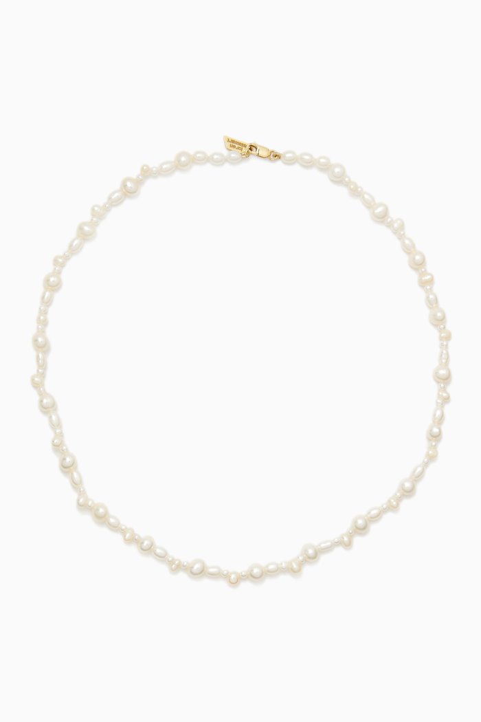 

Bellissimo Pearl Necklace in 14kt Gold, Yellow