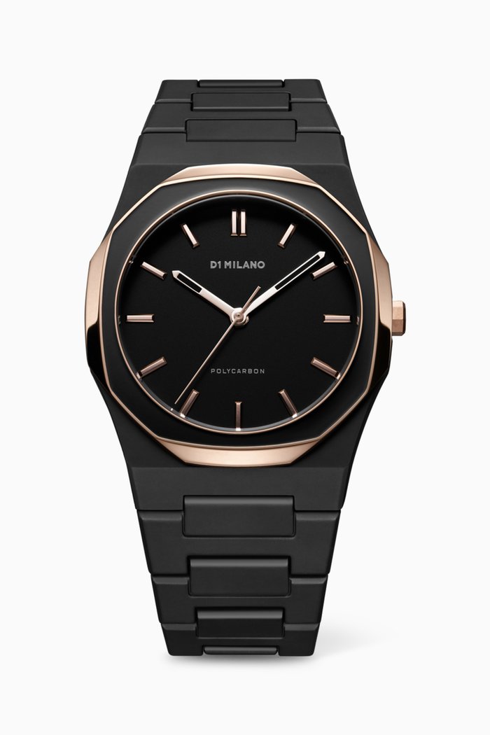 

Polycarbon Watch, 40.5mm, Black