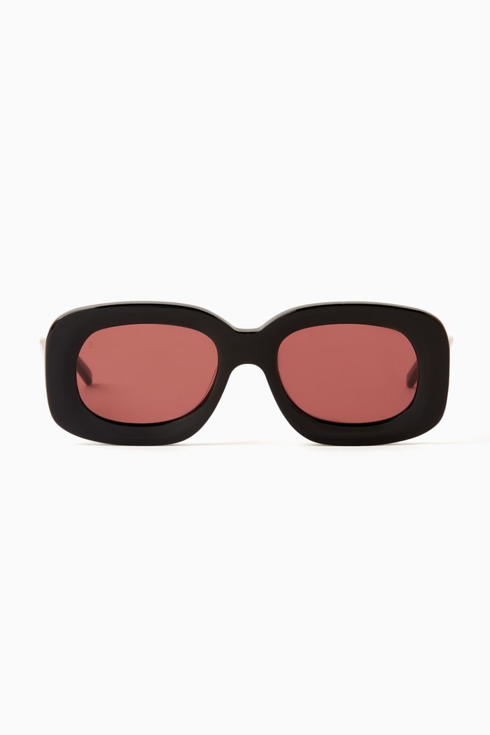 

The Harmony Rectangle Sunglasses in Acetate, Multicolour