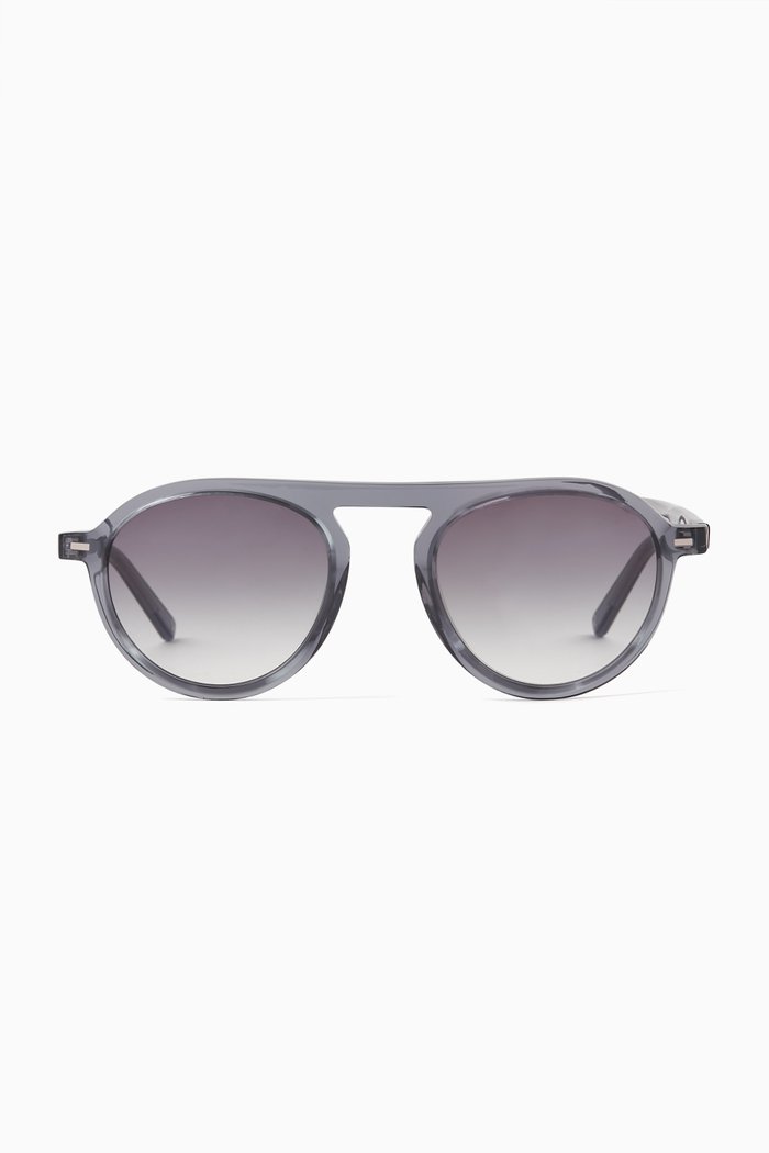 

The Ranch Aviator Sunglasses in Acetate, Multicolour