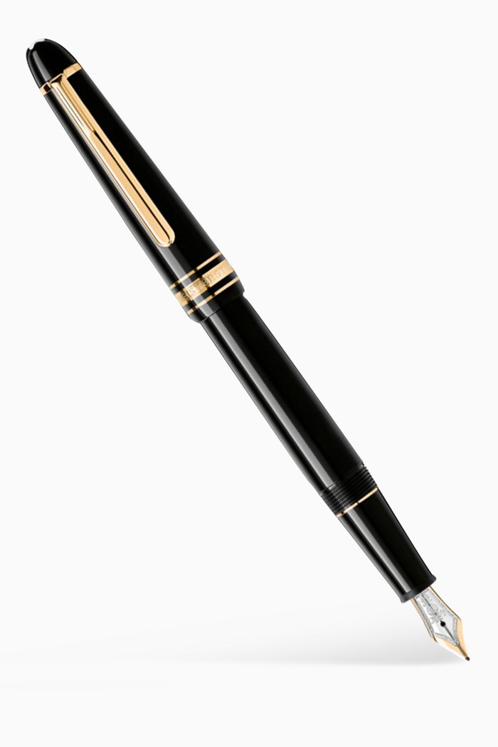 Meisterstück Gold-Coated Classique Fountain Pen, Black