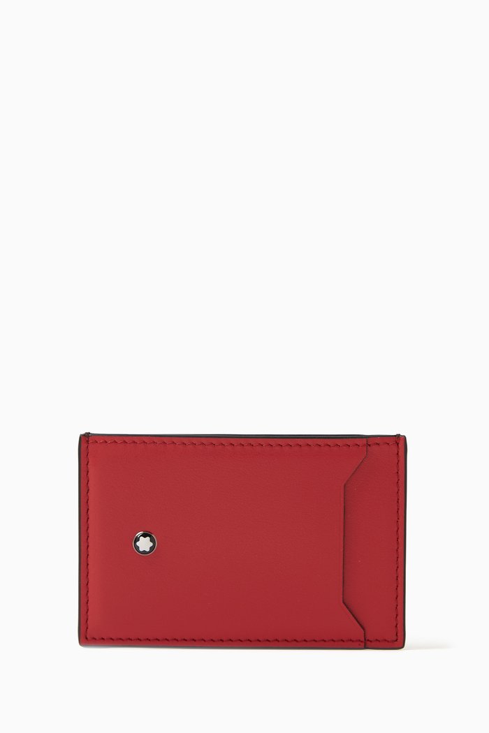 

Meisterstück Pocket Holder in Leather, Red