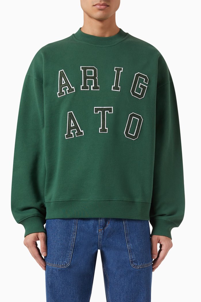 

Legend Sweatshirt in Organic Cotton-fleece, Green