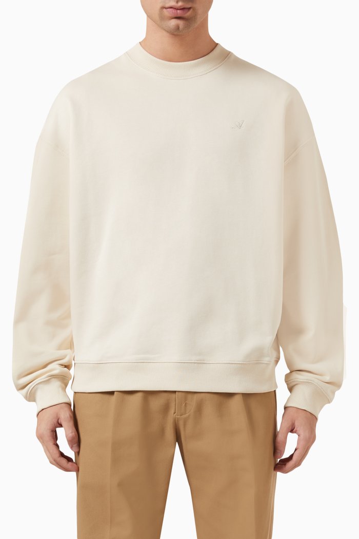 

Honor Sweatshirt in Organic Cotton, Neutral