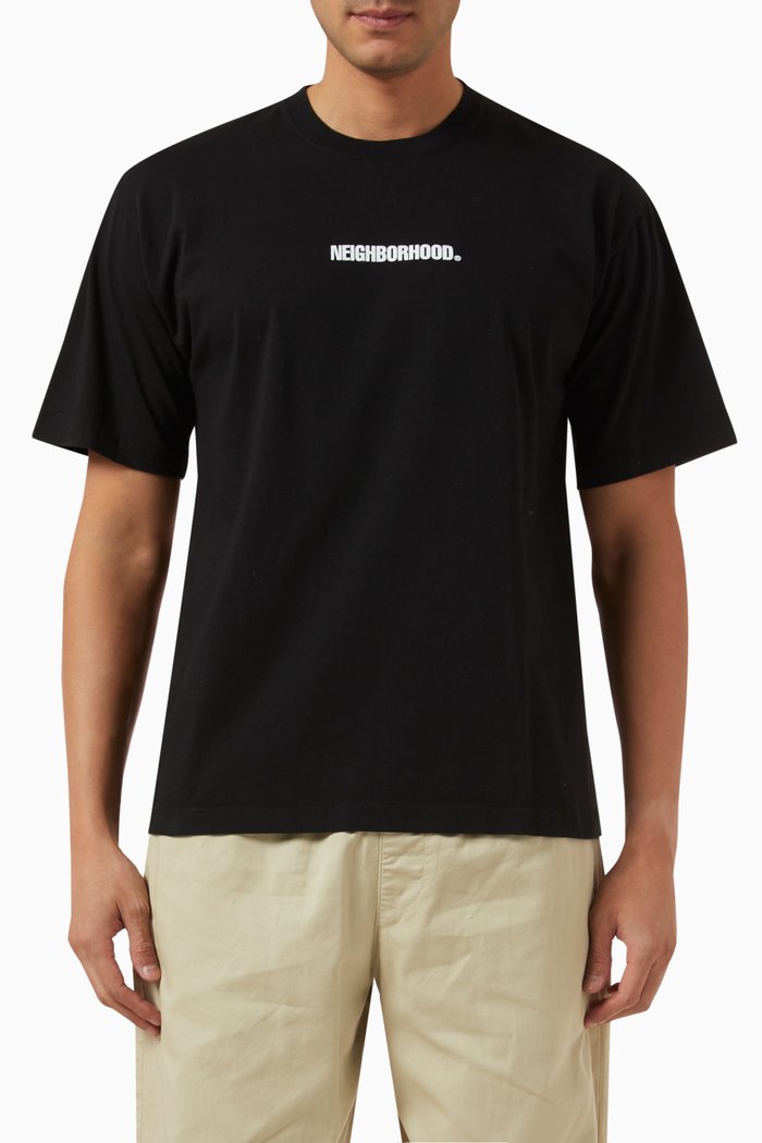 

Logo-print T-shirt in Cotton-jersey, Black